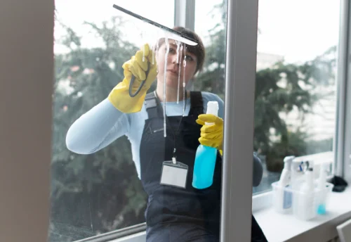 Nettoyage de vitres intérieures et extérieures à Villegouge